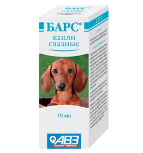 Глазные капли Барс, 10 мл Глазные капли Барс, 10 мл