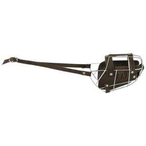 Намордник металл.+ кожа №1 спаниель, сеттер Зооник Намордник металл.+ кожа №1 спаниель, сеттер Зооник