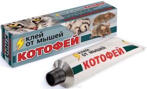 Клей от грызунов Котофей, 135 гр Клей от грызунов Котофей, 135 гр