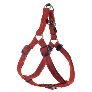 Шлейка д/собак нейлон М красная 2x53-77 см Triol Шлейка д/собак нейлон М красная 2x53-77 см Triol