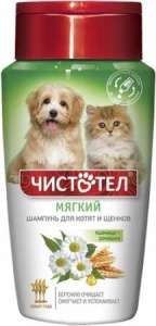 Шампунь Чистотел Мягкий для котят и щенков, 220мл Шампунь Чистотел Мягкий для котят и щенков, 220мл
