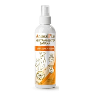 Спрей Animal Play Нейтрализатор запаха д/к и с 200мл Спрей Animal Play Нейтрализатор запаха д/к и с 200мл