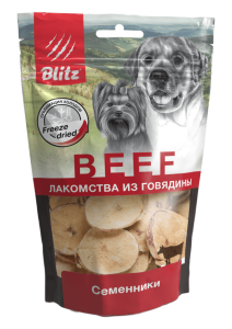 Блитц лакомство сублим.д/собак "Семенники" 43 г (683852) Блитц лакомство сублим.д/собак "Семенники" 43 г (683852)