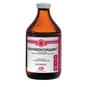 Фармоксидин, 100 мл(по рецепту) Фармоксидин, 100 мл(по рецепту)