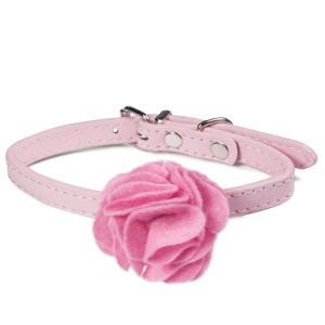 Ошейник д/к "Нежность" XS, розовый, 10*310мм, Triol Ошейник д/к "Нежность" XS, розовый, 10*310мм, Triol