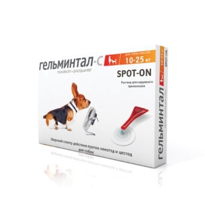 Гельминтал СПОТ ОН д/собак более 10 кг Гельминтал СПОТ ОН д/собак более 10 кг