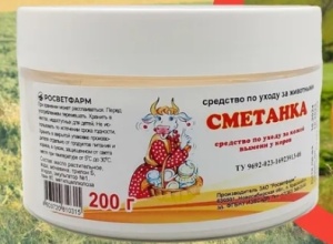 Сметанка эмульсия для вымени, 200г Сметанка эмульсия для вымени, 200г