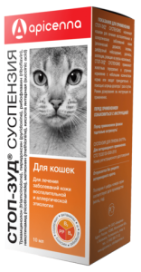 Стоп-зуд суспензия д/кошек 10 мл Стоп-зуд суспензия д/кошек 10 мл