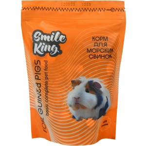 Смайл Кинг корм д/морских свинок, 400 г Смайл Кинг корм д/морских свинок, 400 г