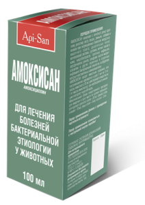 Амоксисан, 15%, 100 мл Амоксисан, 15%, 100 мл