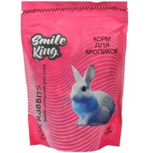 Смайл Кинг корм д/кроликов 800 г Смайл Кинг корм д/кроликов 800 г