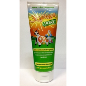 Крем д/доения "Зорька Люкс" туба, 200 мл Крем д/доения "Зорька Люкс" туба, 200 мл