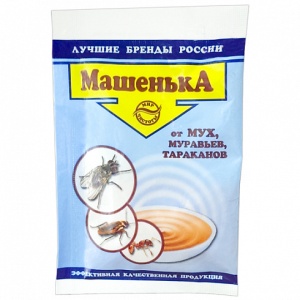 Машенька гранулы от мух, тараканов, муравьев 10 г Машенька гранулы от мух, тараканов, муравьев 10 г