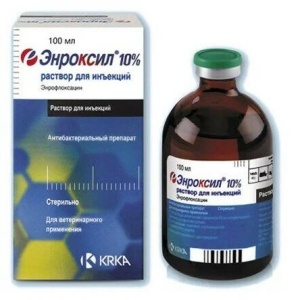 Энроксил 5%, 100мл(по рецепту) Энроксил 5%, 100мл(по рецепту)