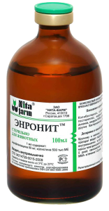 Энронит, 100 мл (по рецепту) Энронит, 100 мл (по рецепту)