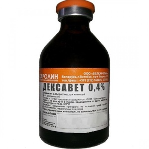 Дексавет 0,4%, 10 мл Дексавет 0,4%, 10 мл
