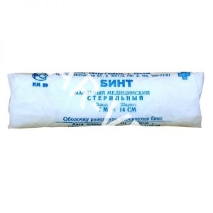 Бинт стер. 7 м х 14 см Бинт стер. 7 м х 14 см