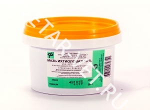 Ихтиоловая мазь, 200г (Медхим) Ихтиоловая мазь, 200г (Медхим)