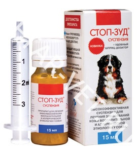 Стоп-зуд суспензия д/собак 15 мл Стоп-зуд суспензия д/собак 15 мл