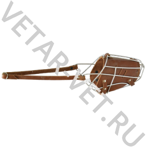 Намордник металл.+ кожа №3 (колли) Зооник Намордник металл.+ кожа №3 (колли) Зооник