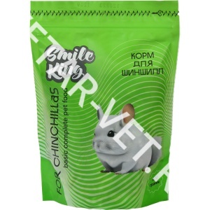 Смайл Кинг корм д/шиншилл, 400 г Смайл Кинг корм д/шиншилл, 400 г