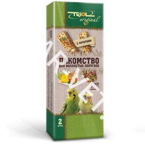 Палочки Триол Original д/волн. попуг.Фрукты 2 шт. Палочки Триол Original д/волн. попуг.Фрукты 2 шт.