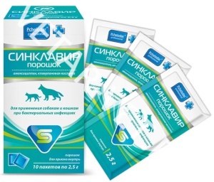 Синклавир порошок (10 пакетов по 2,5г)(по рецепту) Синклавир порошок (10 пакетов по 2,5г)(по рецепту)