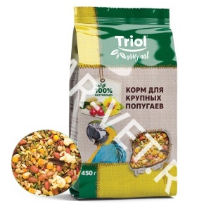Триол Original д/крупных попуг,450 г (пакет) Триол Original д/крупных попуг,450 г (пакет)