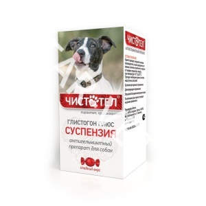 Чистотел суспензия антигельминтная д/ср и кр собак,7 мл Чистотел суспензия антигельминтная д/ср и кр собак,7 мл