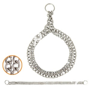 Ошейник-удавка рывковая двурядная SHР3050 Ошейник-удавка рывковая двурядная SHР3050