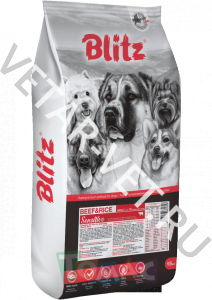 Блитц сенситив сух.корм Говядина/Рис для взрослых собак, 15 кг (571035) Блитц сенситив сух.корм Говядина/Рис для взрослых собак, 15 кг (571035)