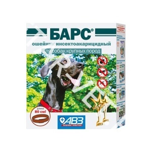 Ошейник Барс д/собак крупных пород Ошейник Барс д/собак крупных пород