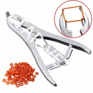 MYM Щипцы для установки кастрационных колец сталь MYM Щипцы для установки кастрационных колец сталь