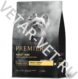 Премьер сух корм д/щенков средних и крупных пород "Свежее мясо индейки", 1кг Премьер сух корм д/щенков средних и крупных пород "Свежее мясо индейки", 1кг