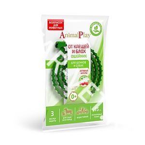 Ошейник Animal Play репеллентный для собак 75 см Ошейник Animal Play репеллентный для собак 75 см