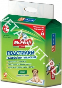 Пеленки MF Expert Start 40*60 (15шт) Пеленки MF Expert Start 40*60 (15шт)