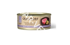 Грандорф конс.Филе тунца с мидиями 70 гр. Грандорф конс.Филе тунца с мидиями 70 гр.