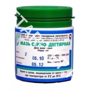 Серно-дегтярная мазь 40 г Серно-дегтярная мазь 40 г