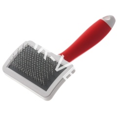 Пуходерка DeLIGHT пластик с каплей средняя Пуходерка DeLIGHT пластик с каплей средняя