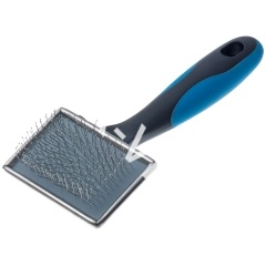 Пуходерка DeLIGHT металл. c каплей малая Пуходерка DeLIGHT металл. c каплей малая