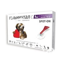 Гельминтал СПОТ ОН д/щенков и собак до 10 кг Гельминтал СПОТ ОН д/щенков и собак до 10 кг