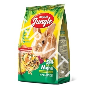Хэппи Джангл Корм для кроликов 400г Хэппи Джангл Корм для кроликов 400г