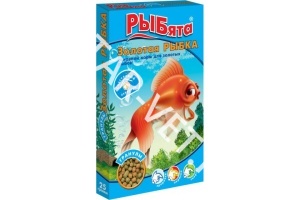 РЫБята Золотая РЫБКА ГРАНУЛЫ, 25 гр РЫБята Золотая РЫБКА ГРАНУЛЫ, 25 гр