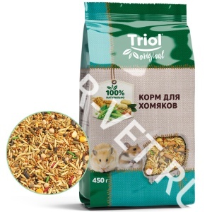 Триол Original д/хомяков, 450 г(пакет) Триол Original д/хомяков, 450 г(пакет)