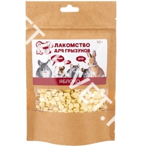 Смайл Кинг лакомство д/грызунов Яблоко 50 г Смайл Кинг лакомство д/грызунов Яблоко 50 г