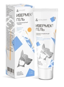 Ивермек-гель, 30 мл (туба) pet Ивермек-гель, 30 мл (туба) pet