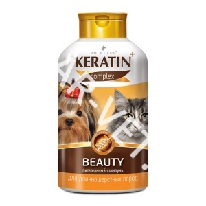 Шампунь KERATIN для длинношст. к/с, 400мл Шампунь KERATIN для длинношст. к/с, 400мл