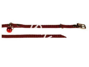 Ошейник "Синтетик" д/кошек с бубен. 10мм*30 см Красный Ошейник "Синтетик" д/кошек с бубен. 10мм*30 см Красный