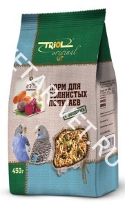 Триол Original д/волн. попуг., 450 г овощи (пакет) Триол Original д/волн. попуг., 450 г овощи (пакет)