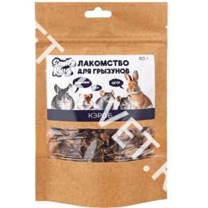 Смайл Кинг лакомство д/грызунов Кэроб 80 г Смайл Кинг лакомство д/грызунов Кэроб 80 г